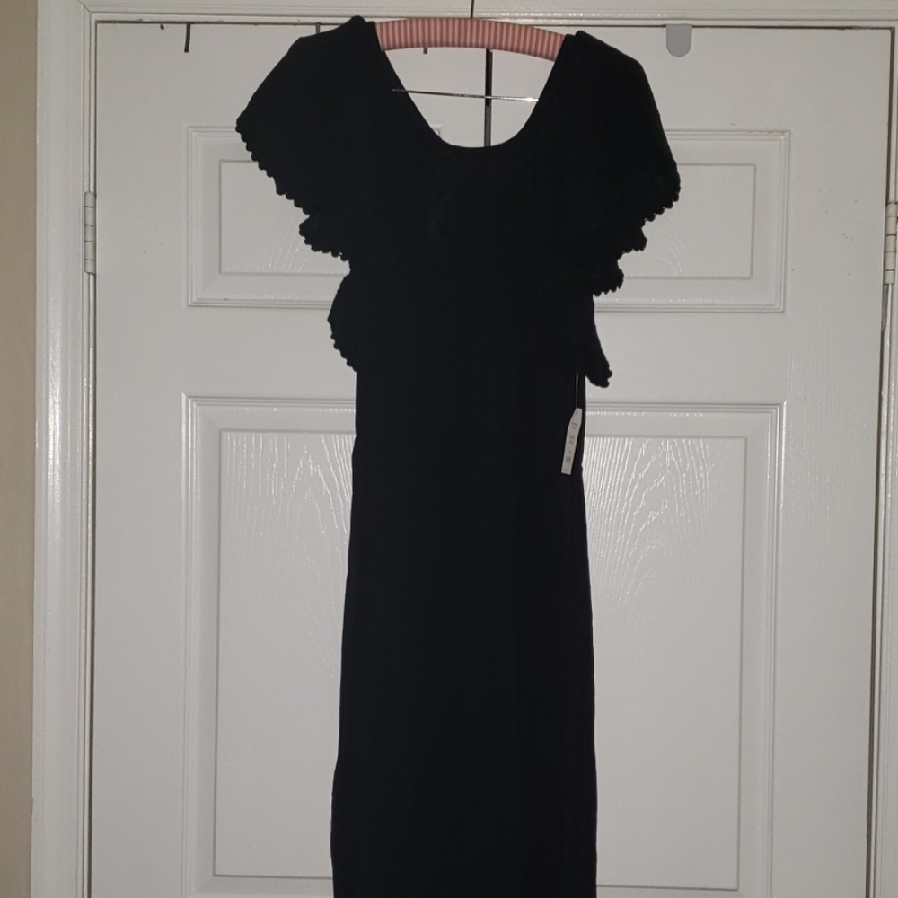 Black Midi Dress